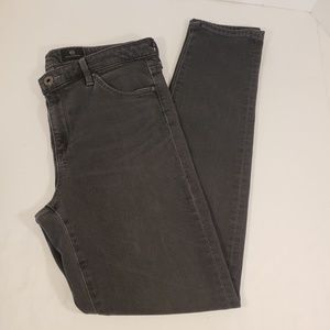 AG Adriano Goldschmied Stevie Ankle Gray Denim 28R